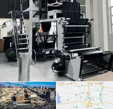 فروش دستگاه تولید نایلون و کیسه زباله در شهرک راه آهن 