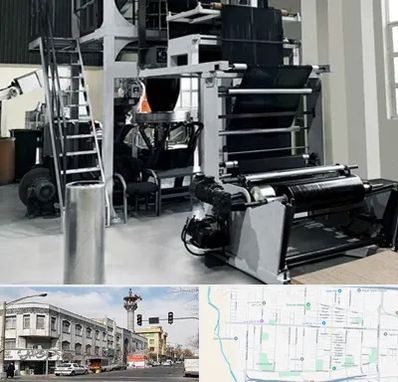 فروش دستگاه تولید نایلون و کیسه زباله در 17شهریور