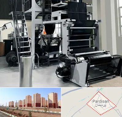 فروش دستگاه تولید نایلون و کیسه زباله در پردیسان قم