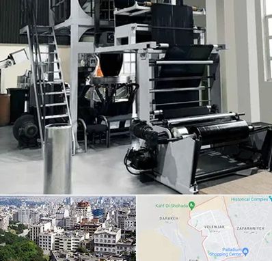 فروش دستگاه تولید نایلون و کیسه زباله در ولنجک 