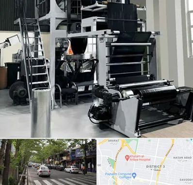 فروش دستگاه تولید نایلون و کیسه زباله در ظفر 