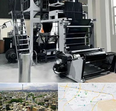 فروش دستگاه تولید نایلون و کیسه زباله در منطقه 8 تهران 