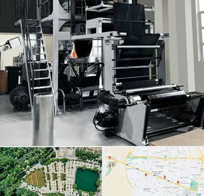 فروش دستگاه تولید نایلون و کیسه زباله در وکیل آباد مشهد 