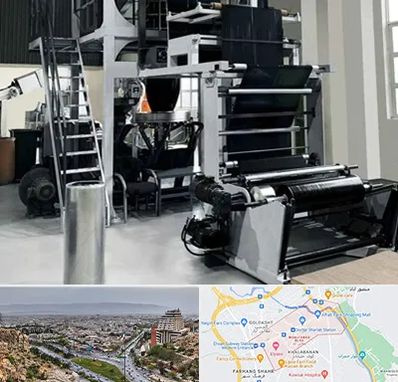 فروش دستگاه تولید نایلون و کیسه زباله در معالی آباد شیراز 