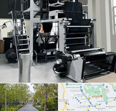 فروش دستگاه تولید نایلون و کیسه زباله در قدوسی غربی شیراز 