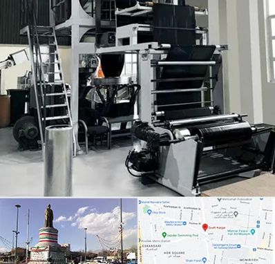 فروش دستگاه تولید نایلون و کیسه زباله در کارگر جنوبی 