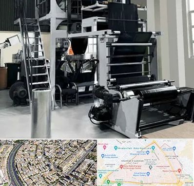 فروش دستگاه تولید نایلون و کیسه زباله در شهرک غرب مشهد 