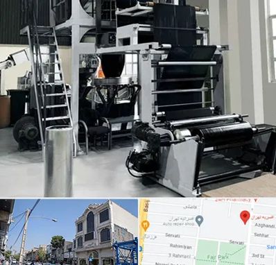 فروش دستگاه تولید نایلون و کیسه زباله در افسریه 
