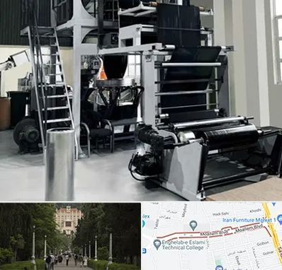 فروش دستگاه تولید نایلون و کیسه زباله در بلوار معلم رشت 