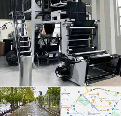 فروش دستگاه تولید نایلون و کیسه زباله در خیابان ارم شیراز 