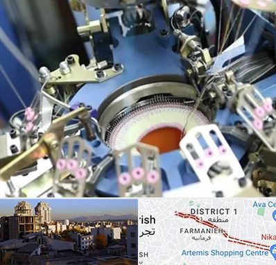 فروش دستگاه اسکاج بافی در فرمانیه 