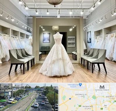 مزون لباس عروس در جنوب تهران