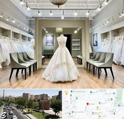 مزون لباس عروس در شهرک آزمایش