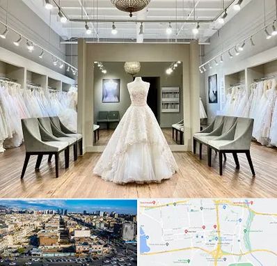 مزون لباس عروس در شهرک راه آهن