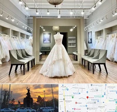 مزون لباس عروس در میدان حر