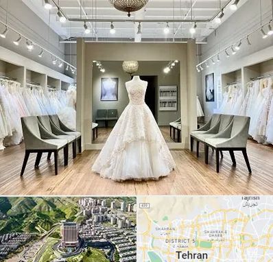 مزون لباس عروس در شمال تهران