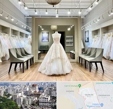 مزون لباس عروس در ولنجک