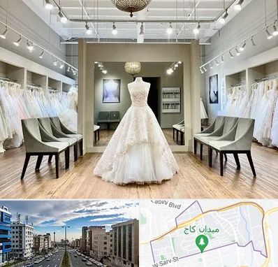 مزون لباس عروس در سعادت آباد تهران
