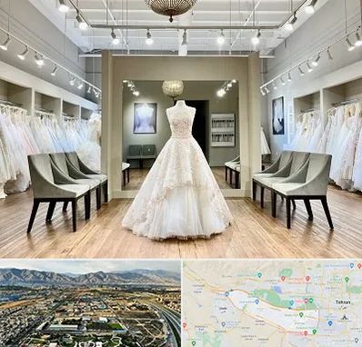 مزون لباس عروس در منطقه 21 تهران