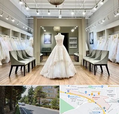 مزون لباس عروس در مهرویلا کرج