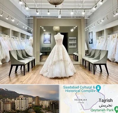 مزون لباس عروس در زعفرانیه