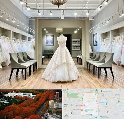 مزون لباس عروس در منطقه 6 تهران