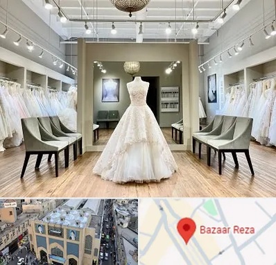 مزون لباس عروس در بازار رضا مشهد