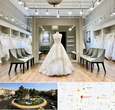 مزون لباس عروس در هفت حوض