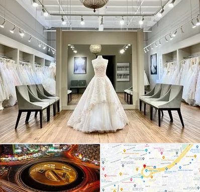 مزون لباس عروس در میدان ولیعصر