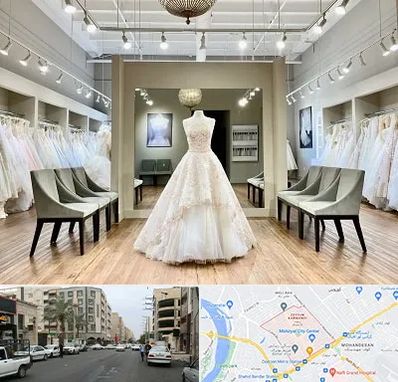 مزون لباس عروس در زیتون کارمندی اهواز