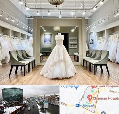 مزون لباس عروس در اقدسیه