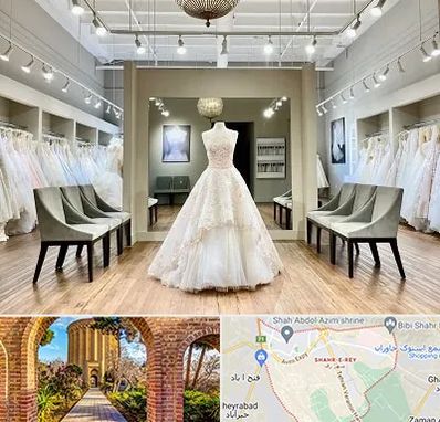 مزون لباس عروس در شهر ری