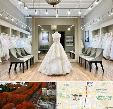 مزون لباس عروس در ولیعصر