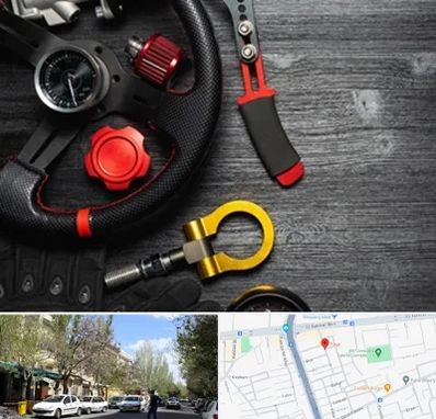 فروشگاه لوازم اسپرت خودرو در کوی فیروز تبریز