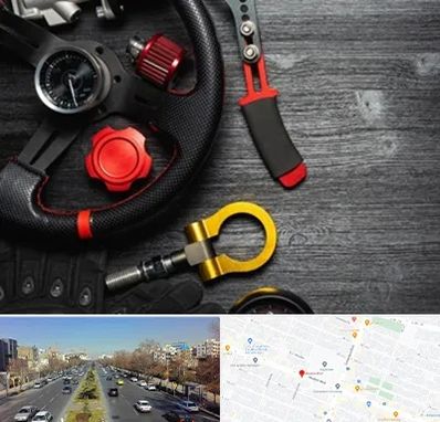 فروشگاه لوازم اسپرت خودرو در بلوار معلم مشهد 