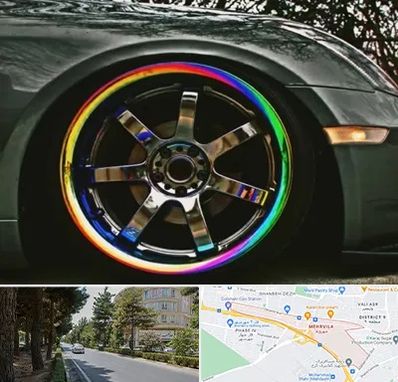 فروشگاه لوازم لوکس خودرو در مهرویلا کرج 