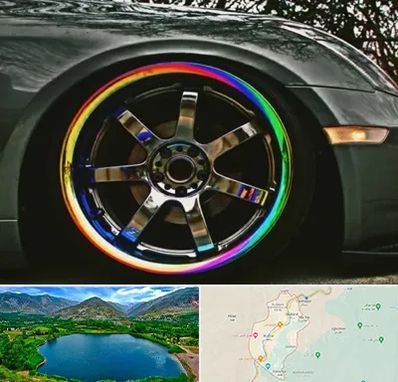 فروشگاه لوازم لوکس خودرو در رودبار