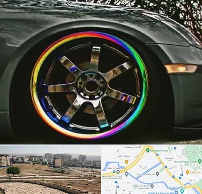 فروشگاه لوازم لوکس خودرو در کوی وحدت شیراز 