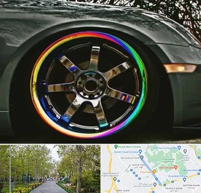 فروشگاه لوازم لوکس خودرو در قدوسی غربی شیراز 