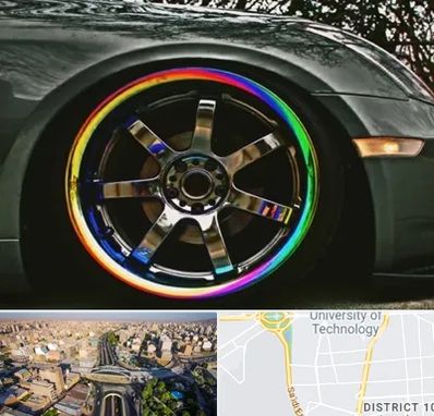 فروشگاه لوازم لوکس خودرو در استاد معین 