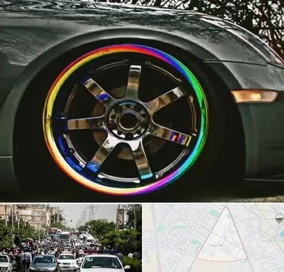 فروشگاه لوازم لوکس خودرو در سیدی مشهد