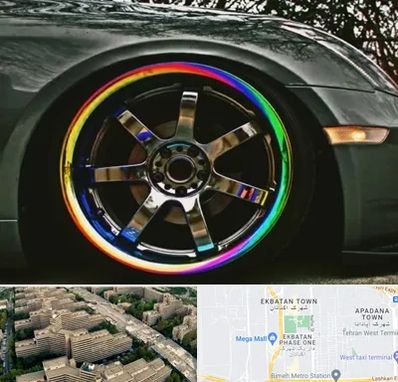 فروشگاه لوازم لوکس خودرو در اکباتان 