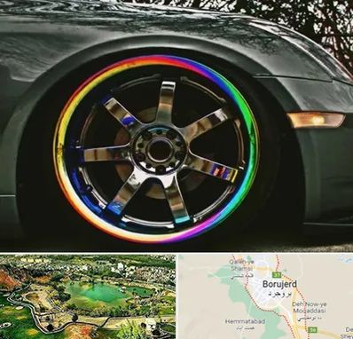 فروشگاه لوازم لوکس خودرو در بروجرد