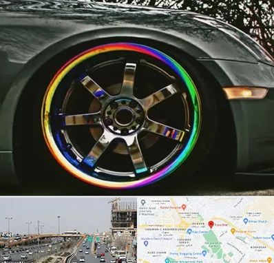 فروشگاه لوازم لوکس خودرو در بلوار توس مشهد 