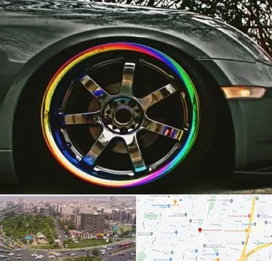 فروشگاه لوازم لوکس خودرو در آیت الله کاشانی 