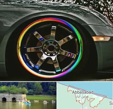 فروشگاه لوازم لوکس خودرو در عباس آباد