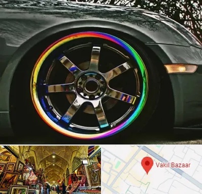 فروشگاه لوازم لوکس خودرو در بازار وکیل شیراز