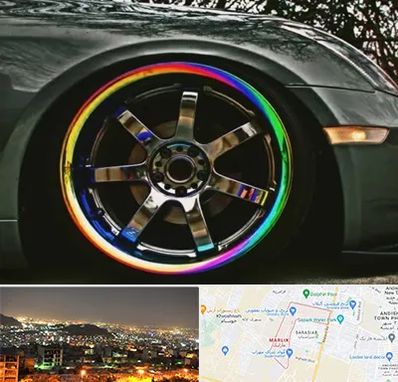 فروشگاه لوازم لوکس خودرو در مارلیک کرج 