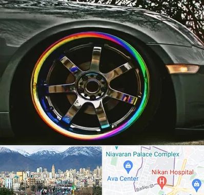 فروشگاه لوازم لوکس خودرو در آجودانیه 