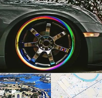 فروشگاه لوازم لوکس خودرو در کوروش اهواز 